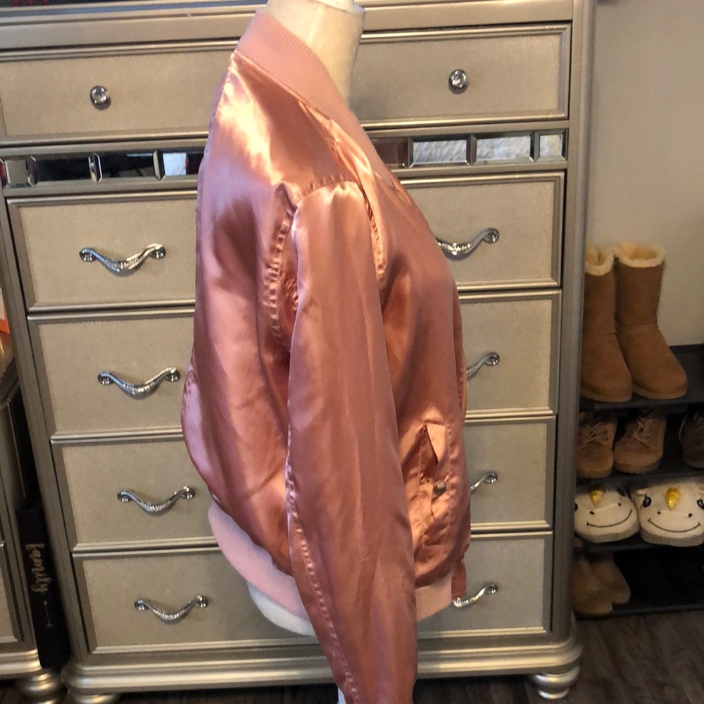 Pink Varsity Jacket - Picture 4 of 9